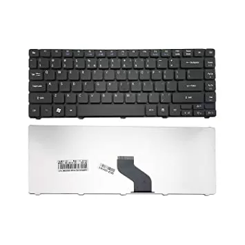 Black english layout replacement keyboard for acer aspire 4736 3810 laptop