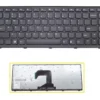 Black Frame Laptop Keyboard Compatible with Lenovo IdeaPad S405