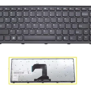 Black Frame Laptop Keyboard Compatible with Lenovo IdeaPad S405