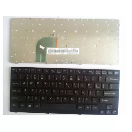 Black keyboard for sony vaio vgn-cr laptop - compatible replacement keyboard