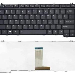 Black Laptop Keyboard Compatible with Satellite A200