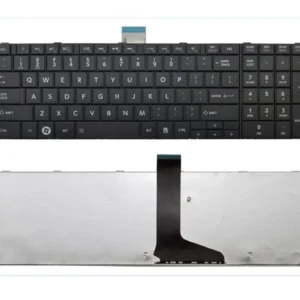 Black Laptop Keyboard Compatible with Satellite C850
