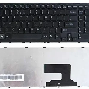 Black Laptop Keyboard Compatible with Sony VAIO VPC-EH Series