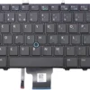 Black US Layout Keyboard Compatible with Dell Latitude 12 7000 Series Laptops