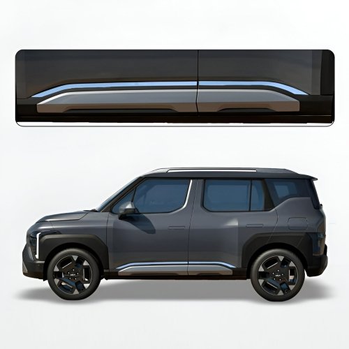 Body side chrome moulding for kia syros 2025 onwards
