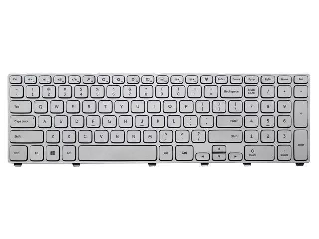 Dell keyboard for inspiron 17-7000 series (model 17-7737) laptop