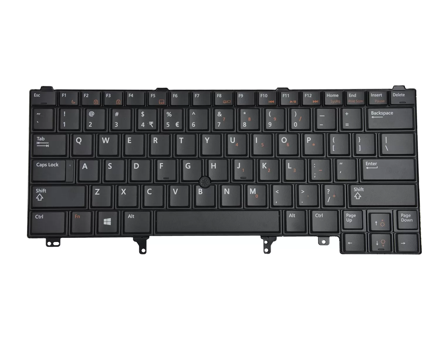 Dell latitude e5430 laptop with backlit keyboard and mouse