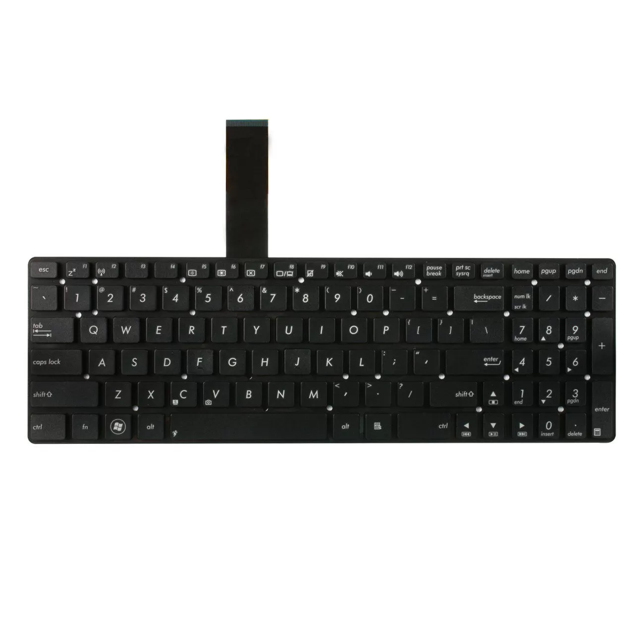 Keyboard for asus k55, k55a, and k55de models