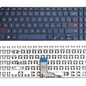 Keyboard for Asus Vivobook 15 X509 Series Laptops - Suitable for X509U, X509UA, X509UB, X509F, X509FA, X509FB, X509FJ, X509FL, X509M Models