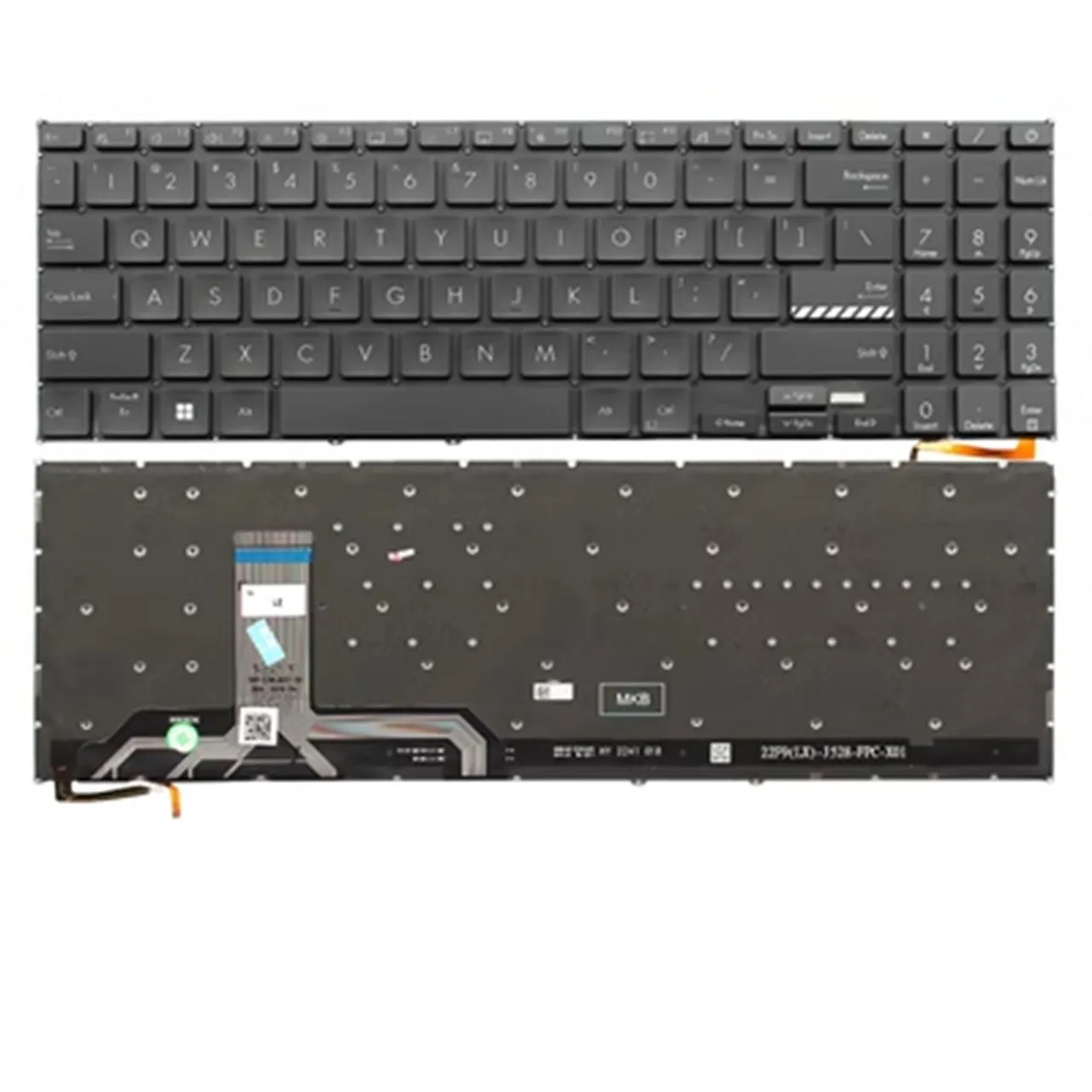 Keyboard for asus vivobook 16x m1603qa laptop