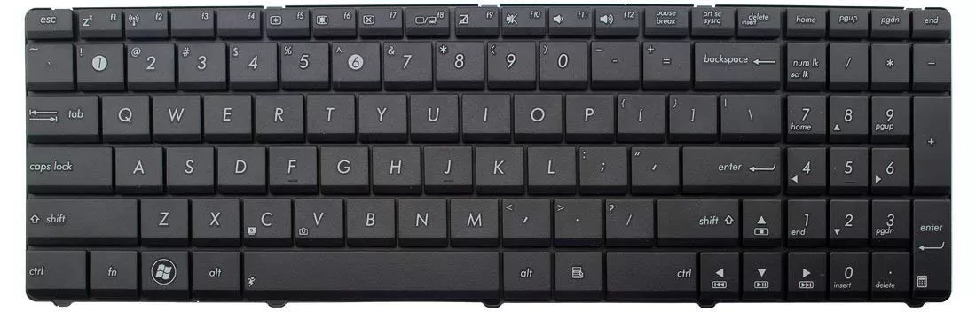Keyboard for asus x53u laptop