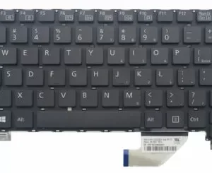 Keyboard for Fujitsu Lifebook laptops SH572, SH771, SH772, T732, T734, and T902