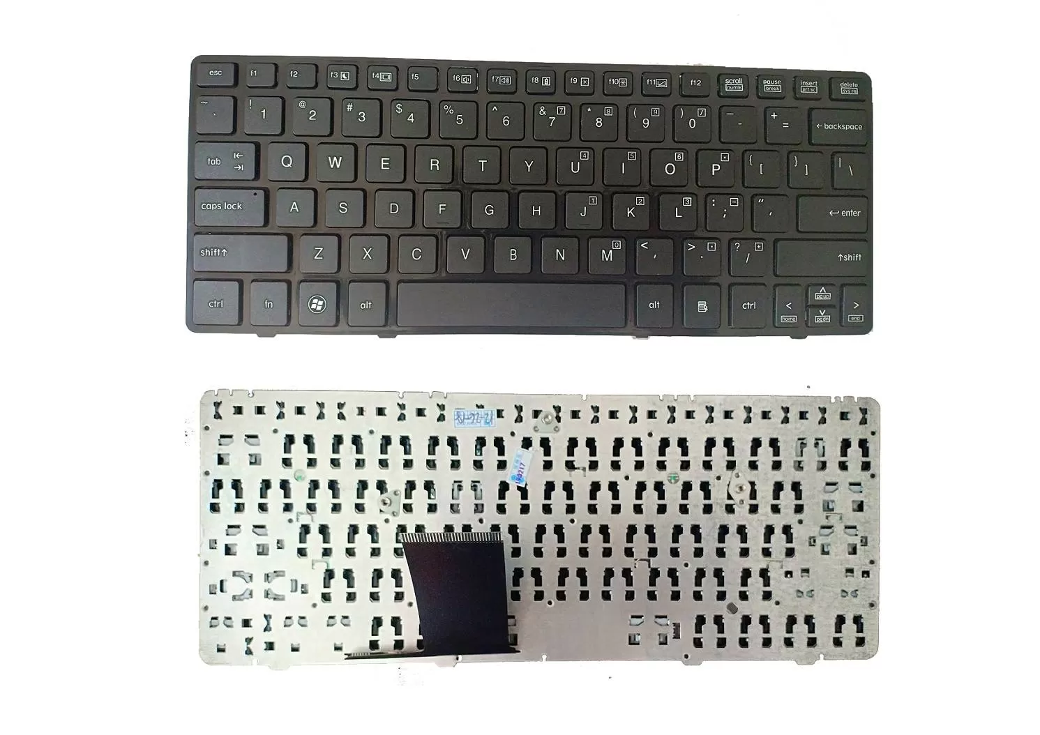 Keyboard for hp elitebook 2560p and 2570p series
