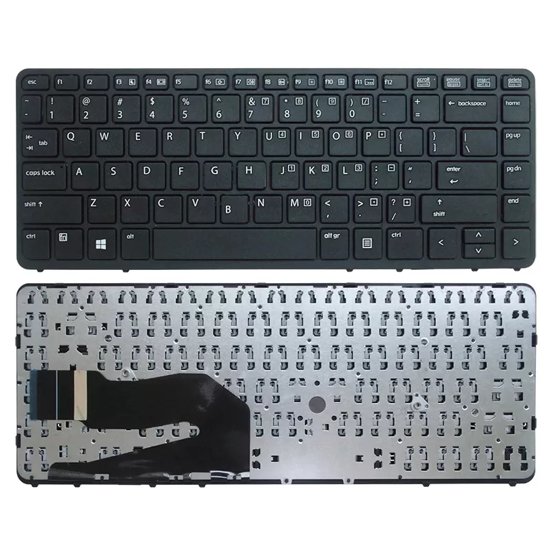 Keyboard for hp elitebook 840 g1, 840 g2, 850 g1, 850 g2, zbook 14, 745, 750, 850 g1 laptops
