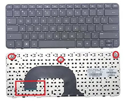 Keyboard for hp pavilion dm1 series laptops, including models dm1-4000, dm1-4100, and dm1-4200