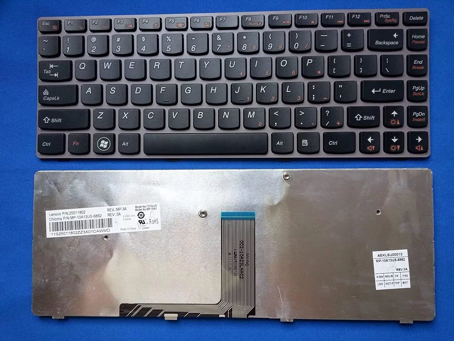 Keyboard for ibm lenovo ideapad z470 laptop