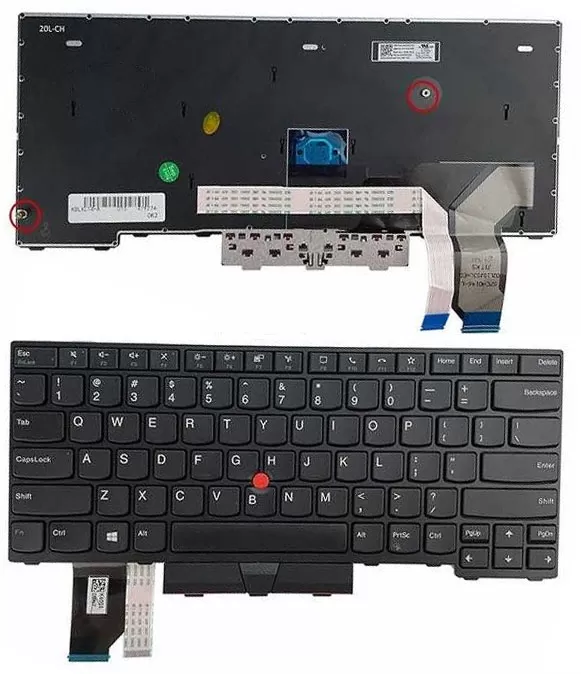 Keyboard for lenovo thinkpad l14 gen 1 20u2 and l14 gen 2 20x2 2020 laptops