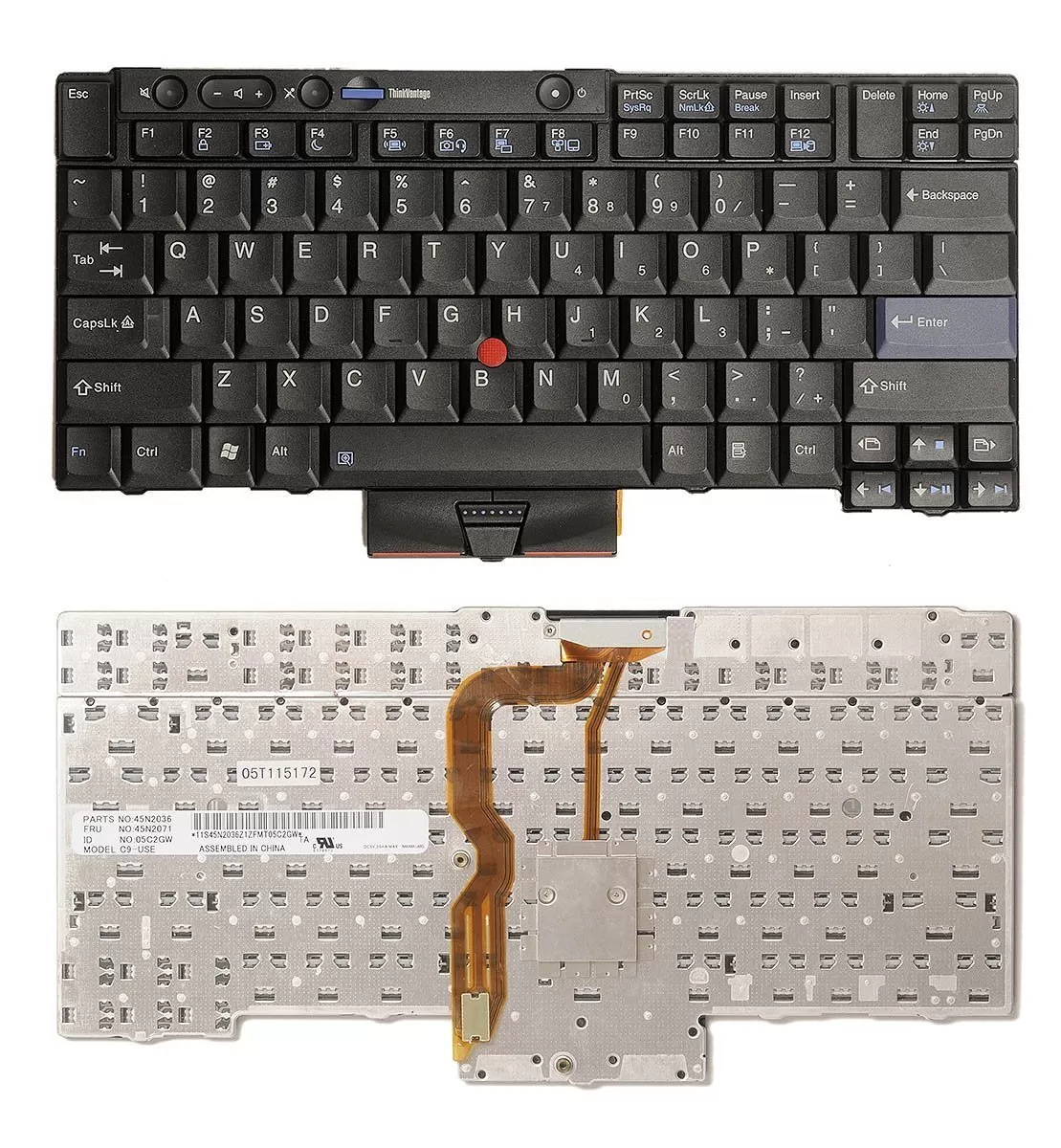 Keyboard for lenovo w520 w520i