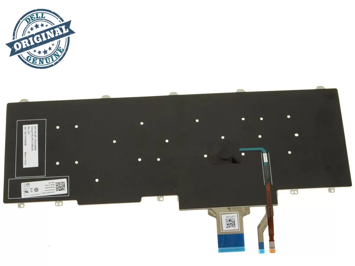 Keyboard kxxpv 0kxxpv for dell latitude e5550, 5591, 5580 and precision 15 3510, 7510, 7710, 7720 laptops