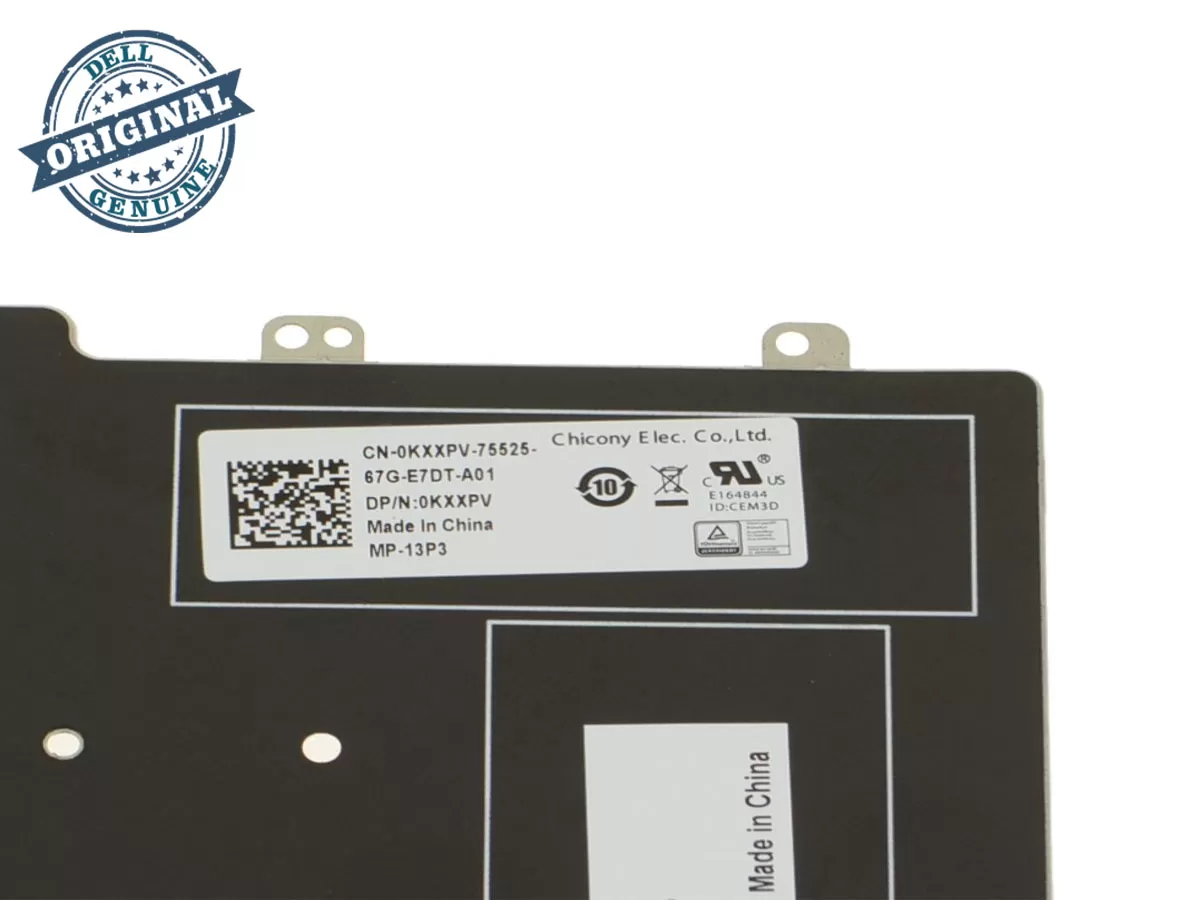 Keyboard kxxpv 0kxxpv for dell latitude e5550, 5591, 5580 and precision 15 3510, 7510, 7710, 7720 laptops