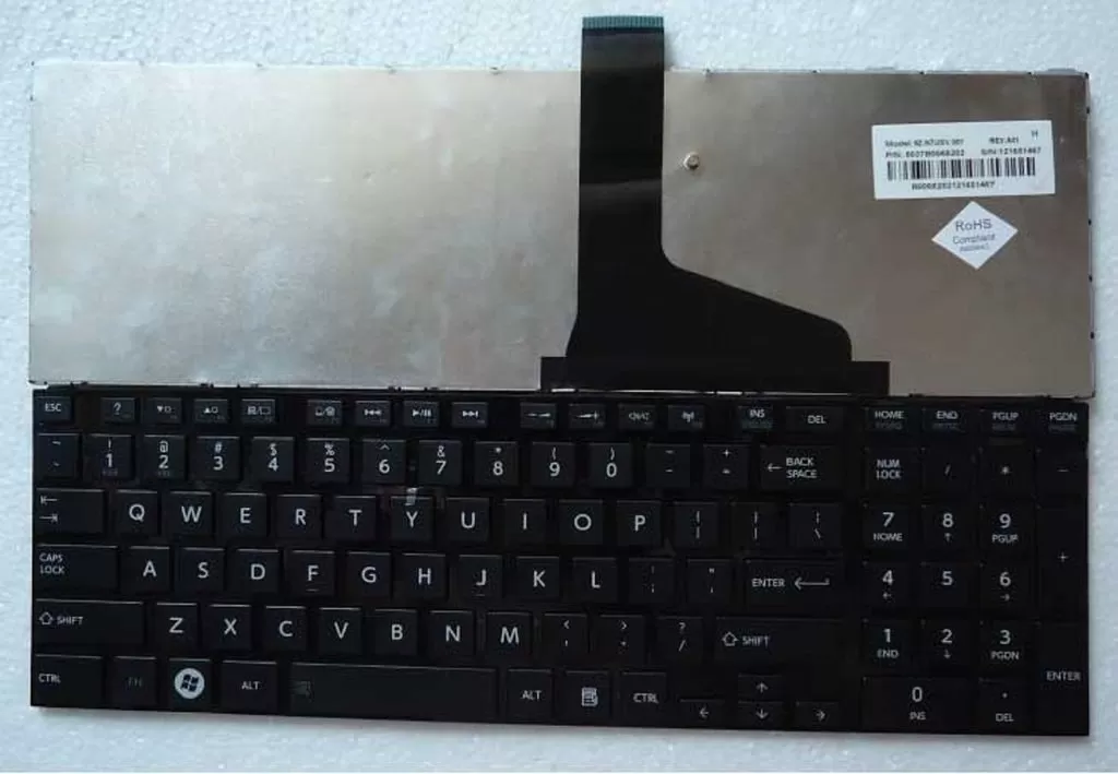 Keyboard replacement for satellite l850 series