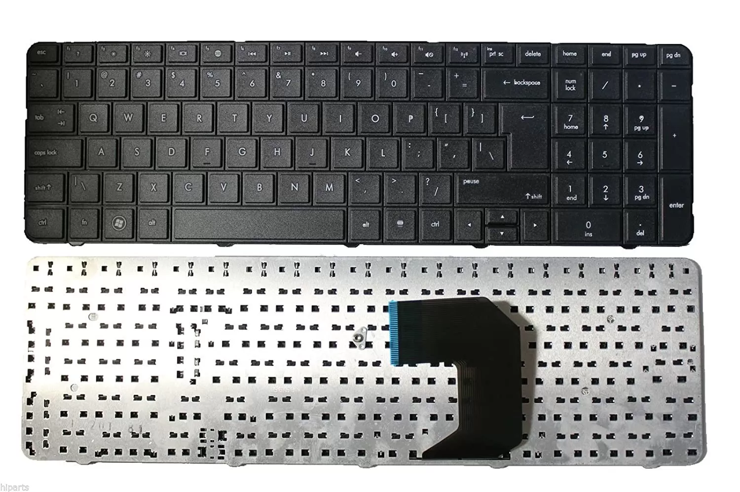 Laptop keyboard for hp pavilion g7 series, including g7 2000, g7 1000, and g7 1260tx