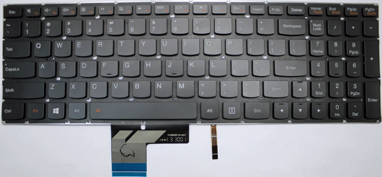 Lenovo ideapad u530 laptop keyboard replacement