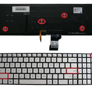 Replacement Backlit Keyboard for Asus ROG G501 N592 Q501 Q501L Laptop