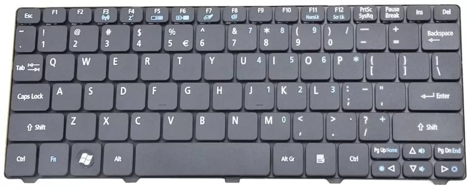 Replacement keyboard for acer one lt21 mini lt2100 lt32 lt320 zh9 em350 n55c pav50 pav70 d255 d256 d257 d260