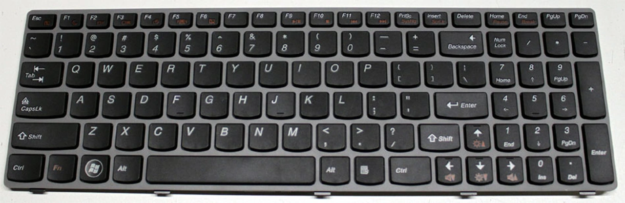 Replacement keyboard for lenovo g series g575 laptop