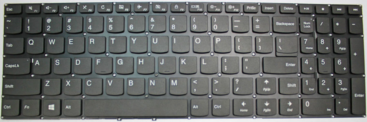 Replacement keyboard for lenovo ideapad 510-15isk laptop