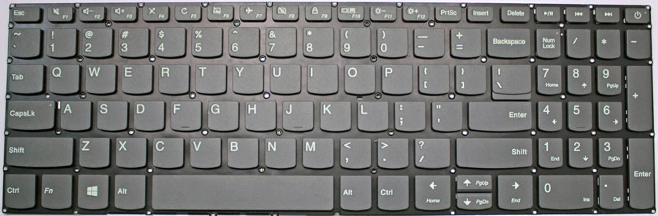 Replacement keyboard for lenovo ideapad s145-15igm laptop