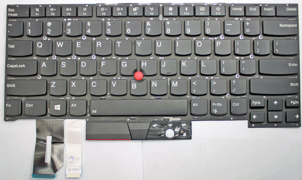 Replacement keyboard for lenovo thinkpad t490s laptop