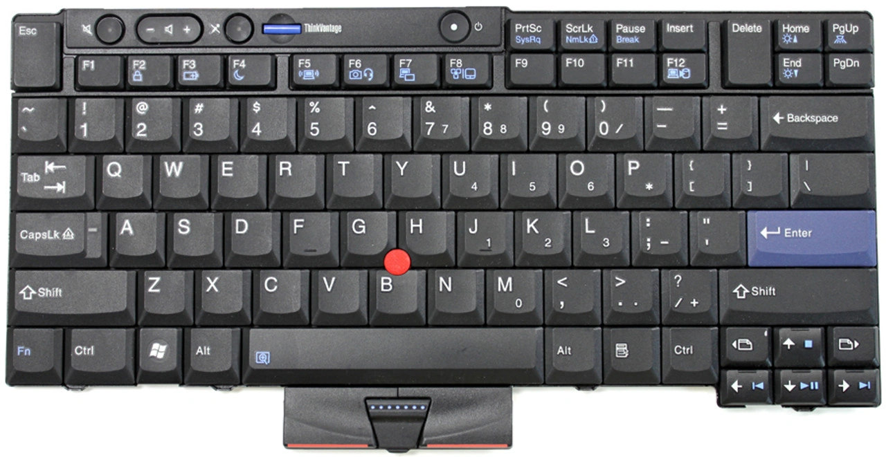 Replacement keyboard for lenovo thinkpad t520 laptop