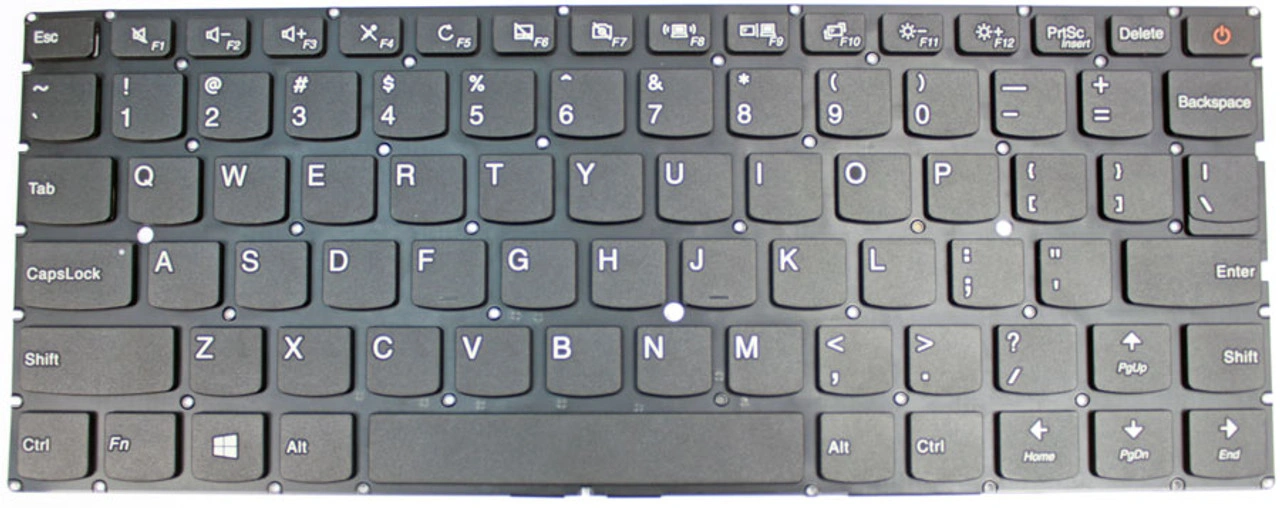 Replacement keyboard for lenovo yoga 510-14ikb laptop