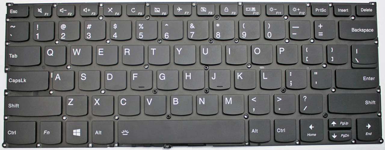 Replacement keyboard for lenovo yoga 730-15ikb type 81cu laptop