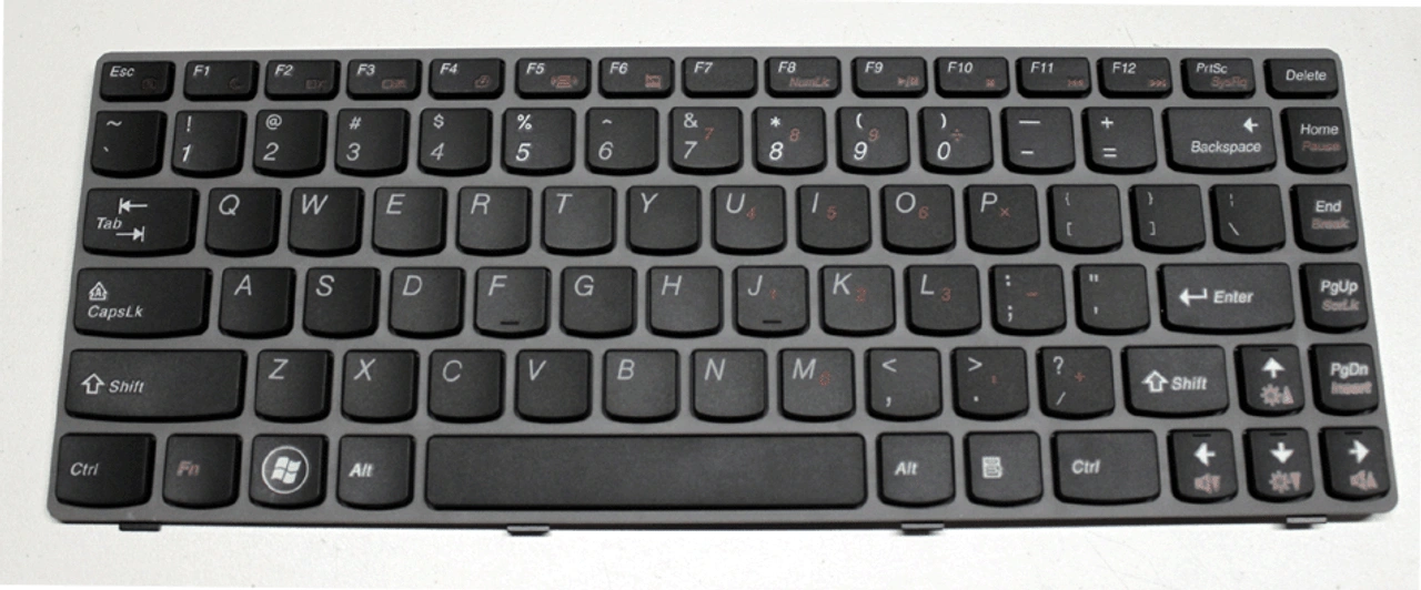 Replacement keyboard for lenovo z series z460 laptop