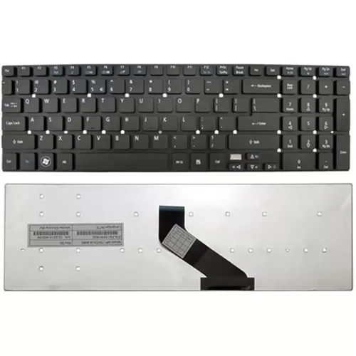 Replacement laptop keyboard for acer extensa 2508 series (compatible with models p0jv, p3ys, p4p3)