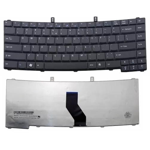 Replacement laptop keyboard for acer travelmate 5730 series (compatible with models 5730-6188, 5730-6200, 5730-6204)