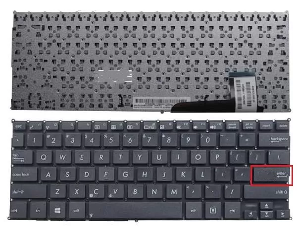 Replacement laptop keyboard for asus vivobook x200, x200ca, x201, x201e, x202, x202e, q200, and q200e models