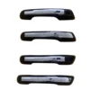 Cnleague Black with Chrome Door Handle Cover for Hyundai 2019-25