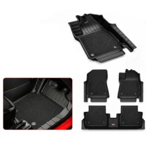 GFX Pro Full Coverage Floor Mats for Tata New Nexon 2023 Onwards - Automatic Transmission