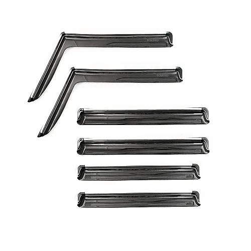 Chrome line door visor for mahindra bolero 2011 onwards