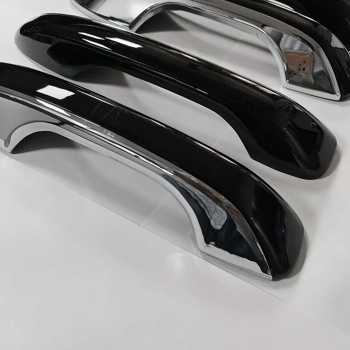 Cnleague black with chrome door handle cover for hyundai new creta, creta ev, alcazar