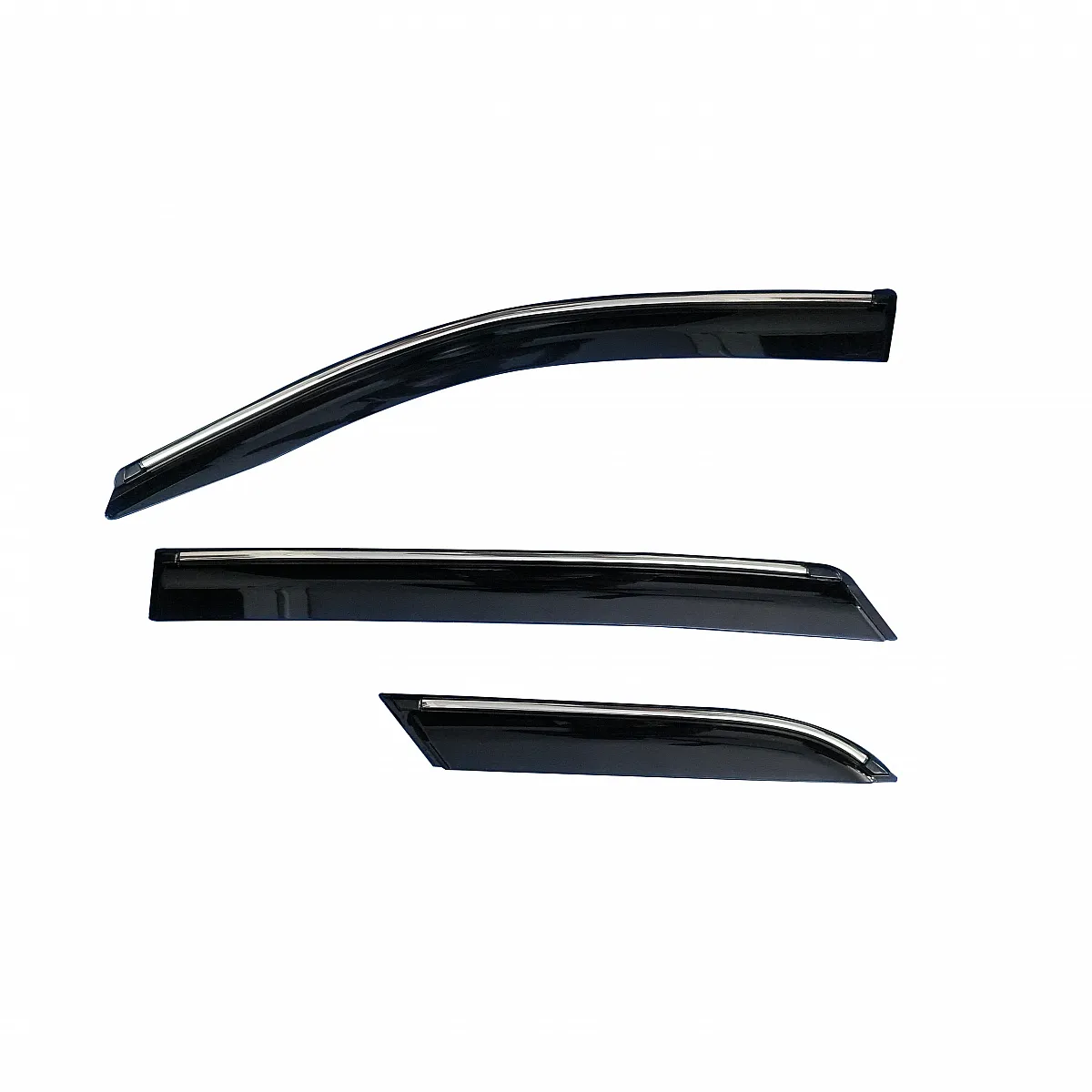 Cnleague chrome line door visor for ford endeavour 2015 onwards