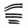 Cnleague Chrome Line Door Visor for Ford Endeavour 2015 Onwards