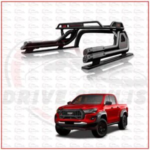 Toyota Hilux Hamer Roll Bar with Lunar Carrier
